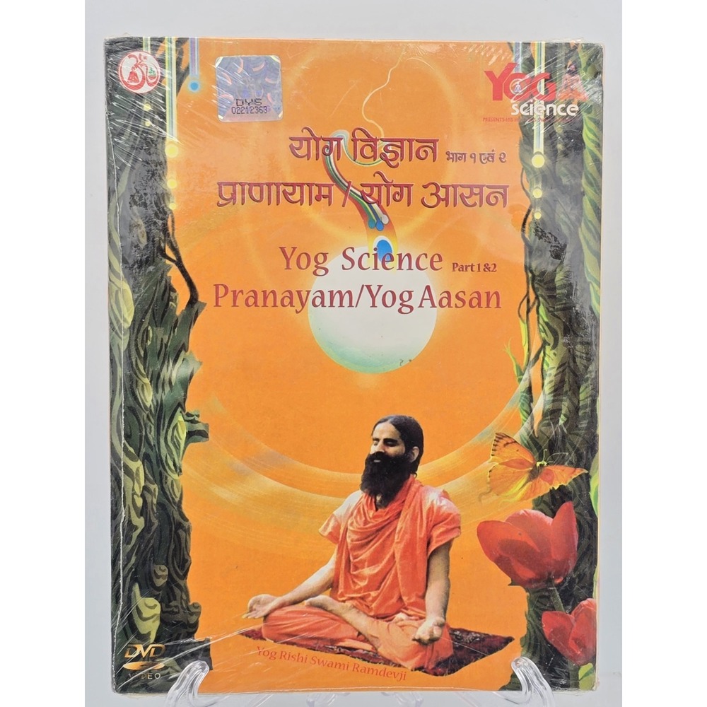Yog Science Part 1&2 DVD Bollywood Pranayam Yog Aasan in English and Hindi